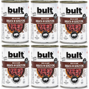 BULT Rich in game - Mokré krmivo pro psy - 6x800 g