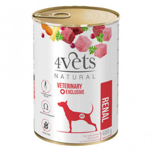 4VETS Natural Renal - mokré krmivo pro psy - 400g