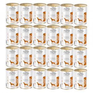 4VETS Natural Weight Reduction Dog - mokré krmivo pro psy - 24x400g