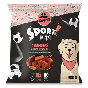 PAN. BANDIT Sport Maxi Trainers s hovězí příchutí - psí pochoutka - 500 g