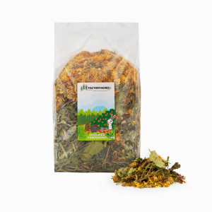 FACTORYHERBS Basic mix - krmivo pro králíky a hlodavce - 1kg