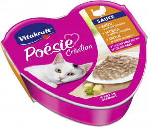 VITAKRAFT POESIE CREATION SOS krůta/sýr - vlhké krmivo pro kočky - 85 g