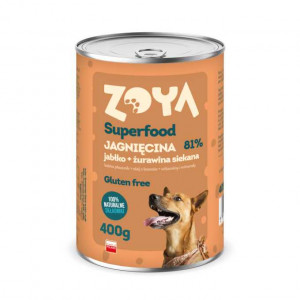 ZOYA Superfood Lamb - vlhké krmivo pro psy - 400g
