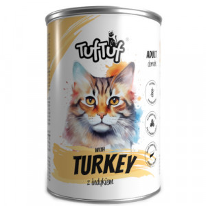 TUF TUF Meal s krůtím masem - vlhké krmivo pro kočky - 400g