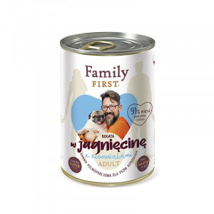 FAMILY FIRST Adult Lamb with potato - Mokré krmivo pro psy - 400 g