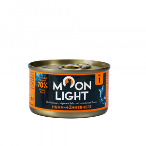 MOONLIGHT Dinner nr 1 Chicken with chicken hearts - mokré krmivo pro kočky - 80g