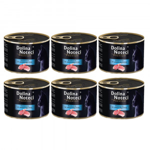 DOLINA NOTECI Premium rich in lamb - mokré krmivo pro kočky - 6x185g