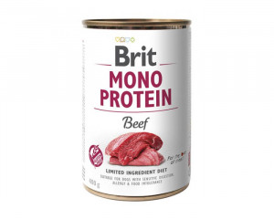 BRIT Mono Protein Beef - vlhké krmivo pro psy - 400 g
