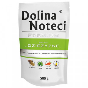 Dolina Noteci Premium zvěřina bohatá - vlhké krmivo pro psy - 500g 