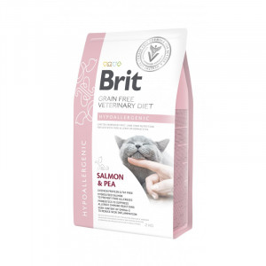 BRIT Grain Free Vet Diets Cat Hypoallergenic - Suché krmivo pro kočky - 2 kg 