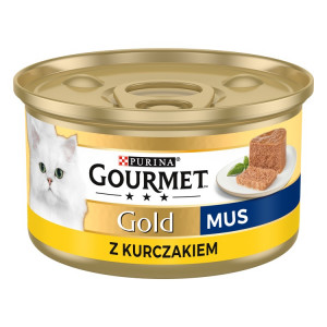Purina Nestle Gourmet Gold - losos a kuře -85 g mokré krmivo pro kočky
