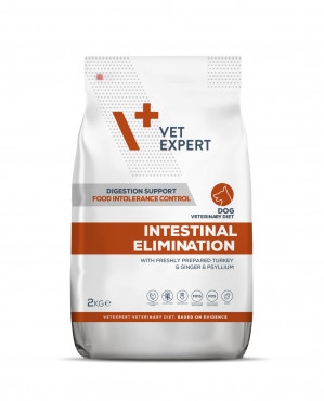 VET EXPERT Veterinary Diet Intestinal Elimination Dog – suché krmivo pro psy – 2 kg