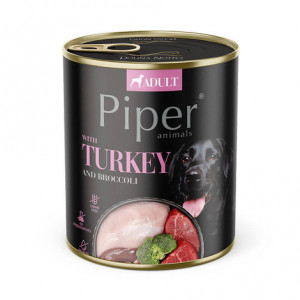 DOLINA NOTECI Piper with turkey and broccoli - vlhké krmivo pro psy - 800g