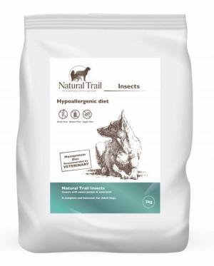 NATURAL TRAIL Premium Insects - suché krmivo pro psy - 2kg
