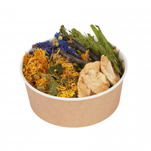 FACTORYHERBS Lunch Box pro králíka - pochoutka pro hlodavce a králíka - 80 g