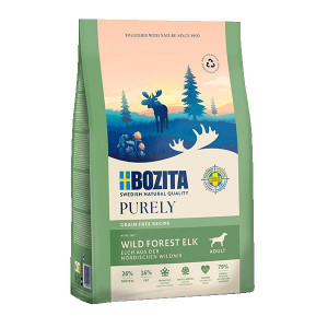 BOZITA Purely Adult Elk - suché krmivo pro psy - 2,5kg