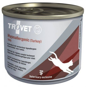 TROVET Hypoallergenic TRD with turkey - mokré krmivo pro kočky - 200g 