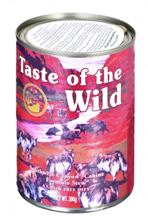 TASTE OF THE WILD Southwest Canyon - Mokré krmivo pro psy - 390 g