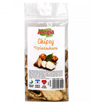 ALEGIA Jerusalem artichoke chips - lahůdka pro hlodavce a králíky - 70g