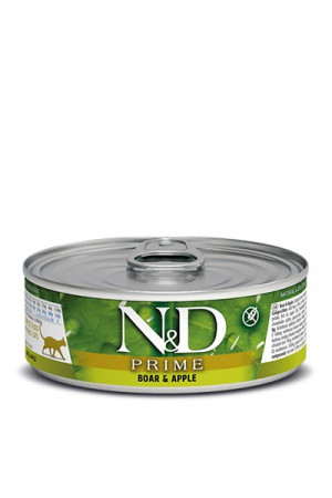 FARMINA N&D Prime Boar & Apple - vlhké krmivo pro kočky - 70 g