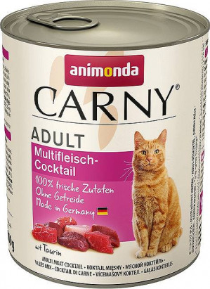 ANIMONDA Carny Meat Cocktail - mokré krmivo pro kočky - 800g
