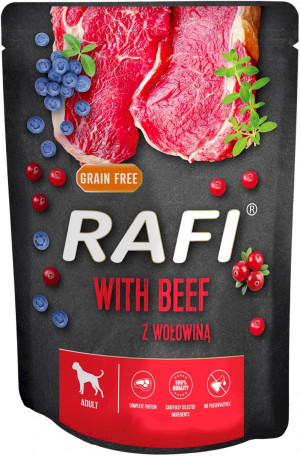 DOLINA NOTECI Rafi with beef - mokré krmivo pro psy - 300g