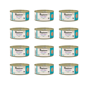 APPLAWS Kitten Tuna fillet in jelly - mokré krmivo pro kočky - 12x70g 
