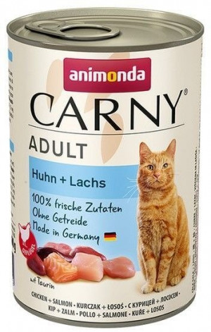 ANIMONDA Carny Adult Chicken with salmon - mokré krmivo pro kočky - 400g