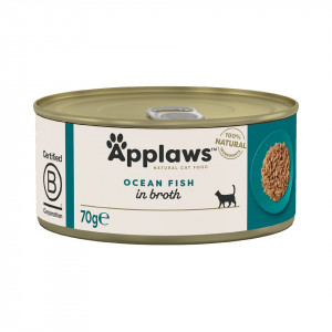 APPLAWS Ocean Fish in Broth - mokré krmivo pro kočky - 70g
