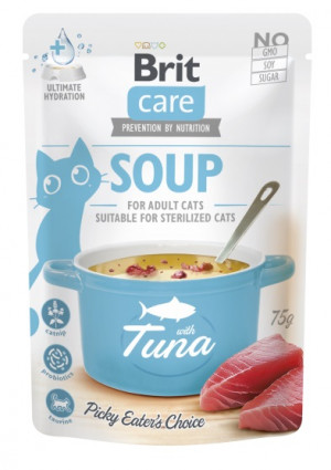 BRIT Care Soup Tuna - polévka pro kočku - 75g