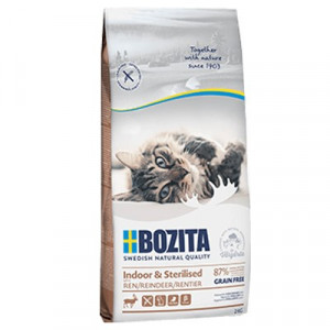 Bozita Indoor&Sterilised Grain free Reindeer 2 kg