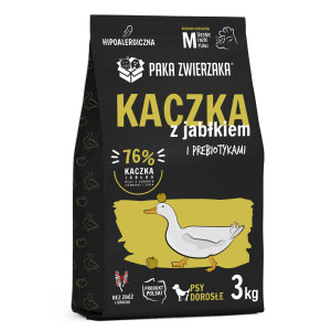 PAKA ZWIERZAKA Duck with apple M - suché krmivo pro psy - 3kg