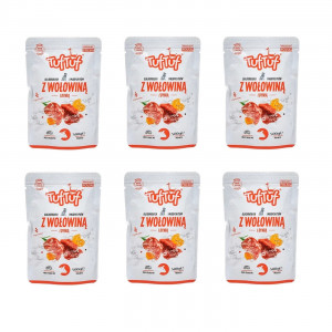 TUF TUF Beef with pumpkin - vlhké krmivo pro psy - 6x500g