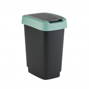 ROTHO Twist Green - odpadkový koš – 25l