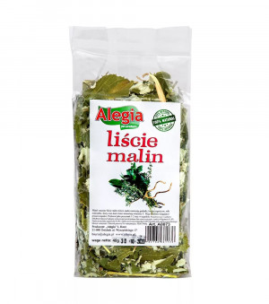 ALEGIA Raspberry leaves - lahůdka pro hlodavce a králíky - 40g
