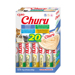 INABA Churu Variety box Tuna - pamlsek pro kočky - 20 x 14g