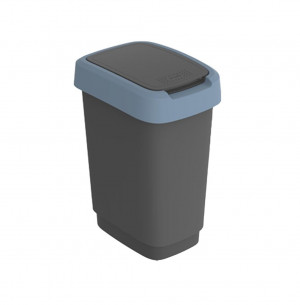 ROTHO Twist Blue - odpadkový koš – 50l