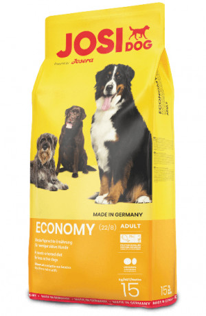 Josera JosiDog Economy 15 Kg Dospělý jedinec Vepřové, Zeleninová