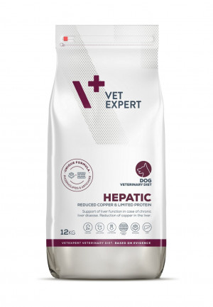 VET EXPERT Veterinary Diet Hepatic Dog - suché krmivo pro psy - 12kg