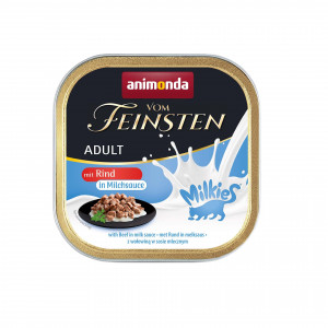 ANIMONDA Vom Feinsten Adult Milkies Beef - mokré krmivo pro kočky - 100g