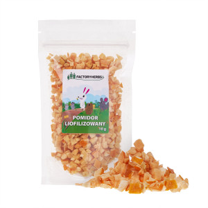 FACTORY HERBS Freeze-dried tomato - lahůdka pro hlodavce a králíky - 10g