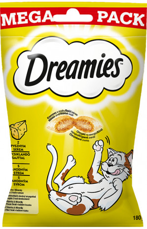 DREAMIES with cheese - pamlsek pro kočky - 180 g