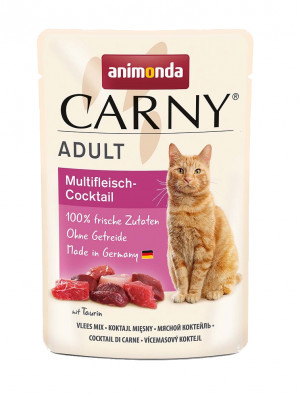 ANIMONDA Carny Adult Meat cocktail - mokré krmivo pro kočky - 85g