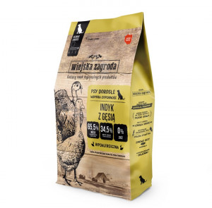 WIEJSKA ZAGRODA Turkey with goose - suché krmivo pro psy - 20kg