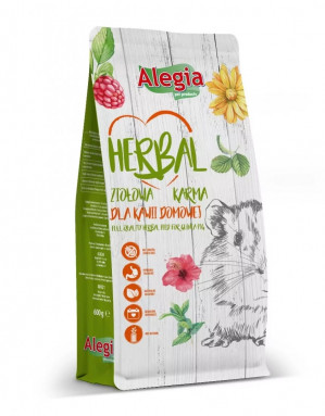 ALEGIA Bylinné suché krmivo pro domácí morčata - 600g