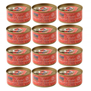 FISH4CATS Tuna fillet with salmon - mokré krmivo pro kočky - 12x70g