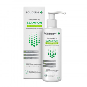 JM SANTE Poliderm - šampon proti lupům pro psy a kočky – 250 ml
