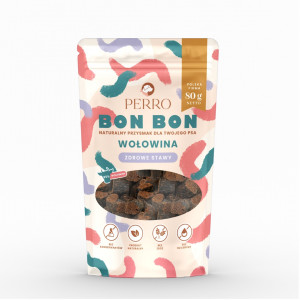 PERRO Bon Bon Beef - pamlsek pro psa - 80g