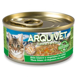 ARQUIVET White tuna with vegetables - mokré krmivo pro kočky - 80g