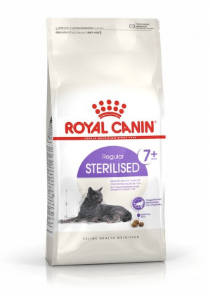ROYAL CANIN Sterilised 7+ - suché krmivo pro kočky - 10 kg 